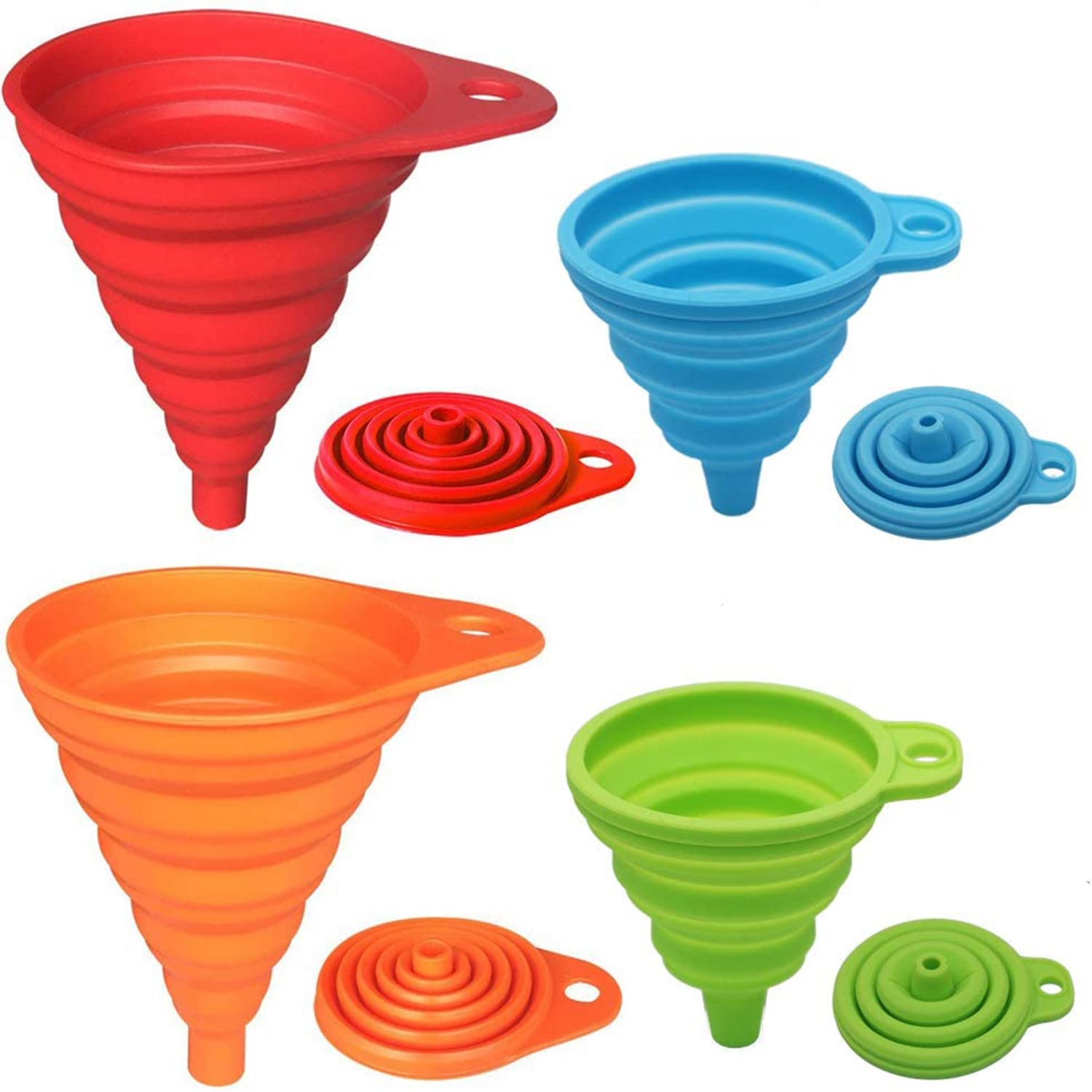 Collapsible Silicone Funnel Se - Collapsible Water Bottle ulasan dan harga