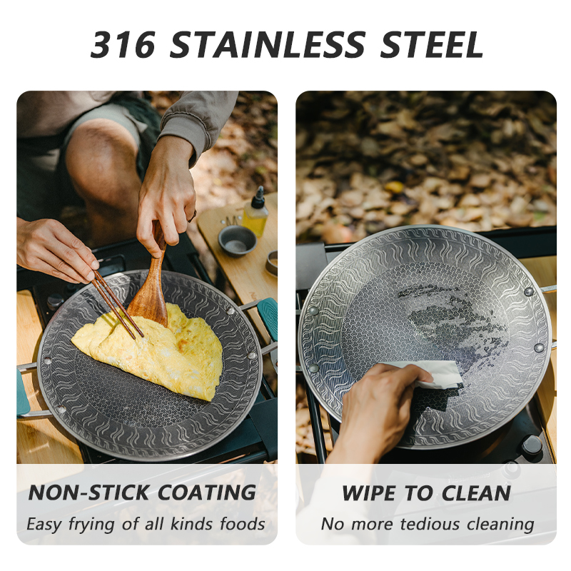 Naturehike BBQ Cooking Grill P - Outdoor Camping Griddle ulasan dan harga
