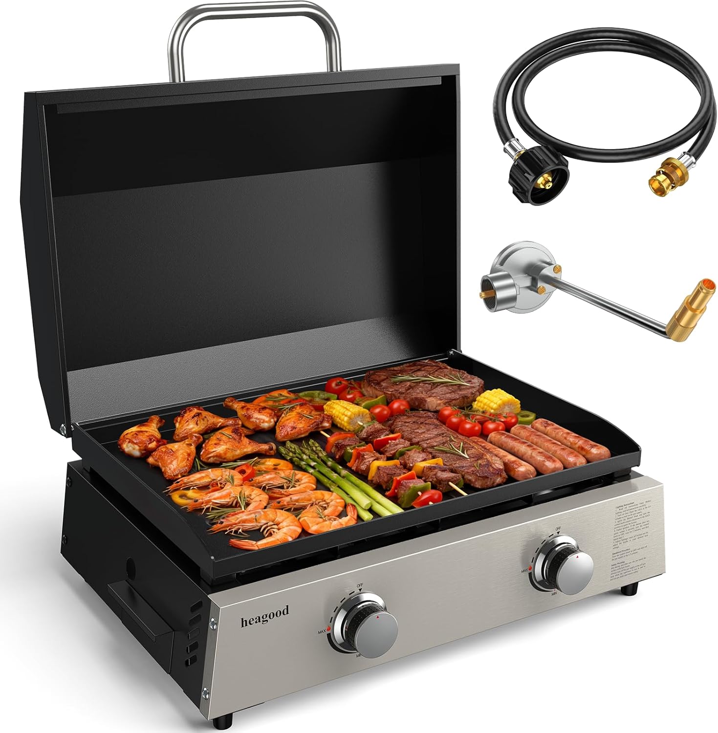 Flat Top Gill, Outdoor Griddle - Outdoor Camping Griddle ulasan dan harga