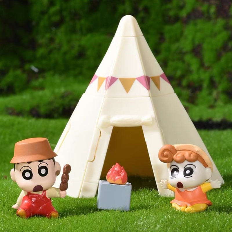 6pcs/Set Anime Crayon Shin-Cha - Outdoor Camping Movies ulasan dan harga