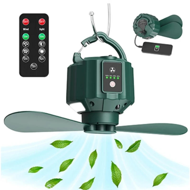 High Power Led Tent Ceiling Fa - Outdoor Camping Ventilator ulasan dan harga