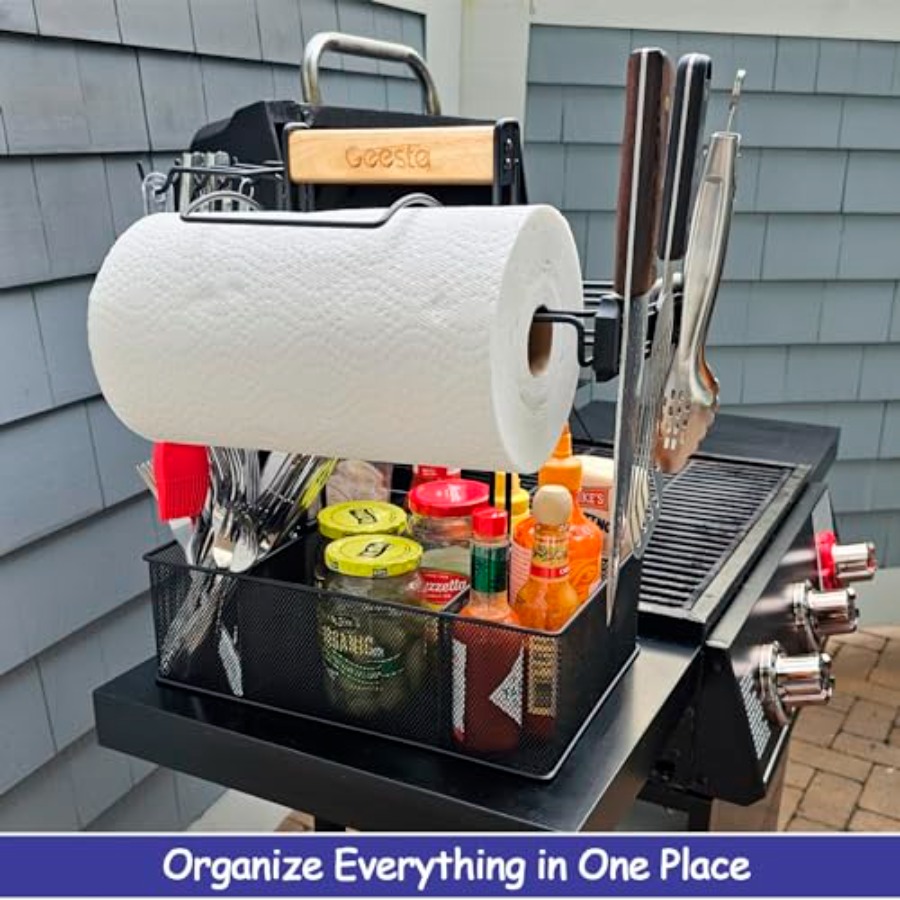 Grill Caddy for Outdoor Grill, - Outdoor Camping Ute ulasan dan harga