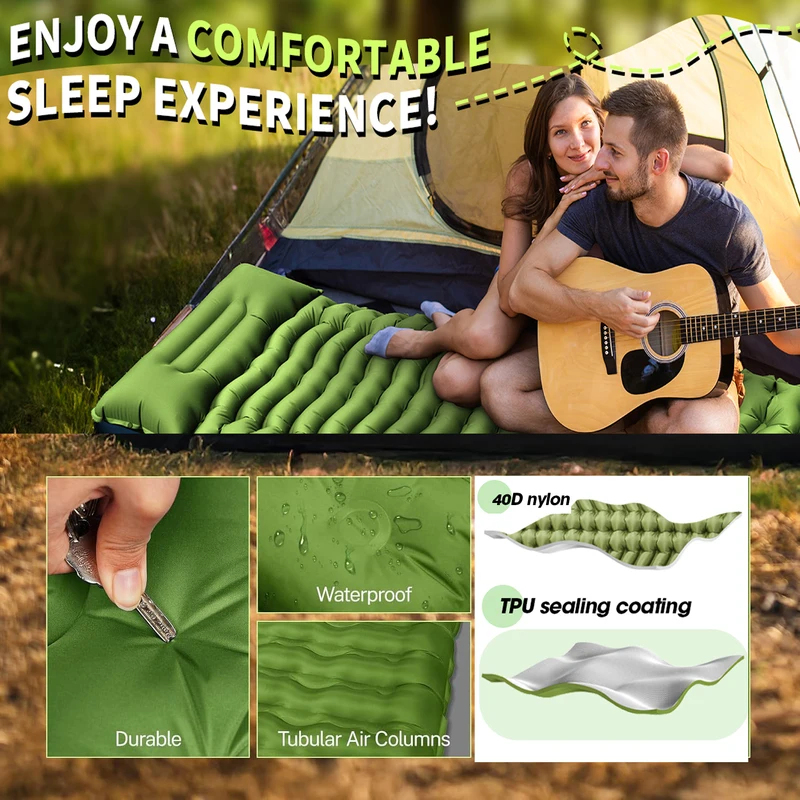 Ultralight Inflatable Sleeping - Camp Pillow Compressible ulasan dan harga