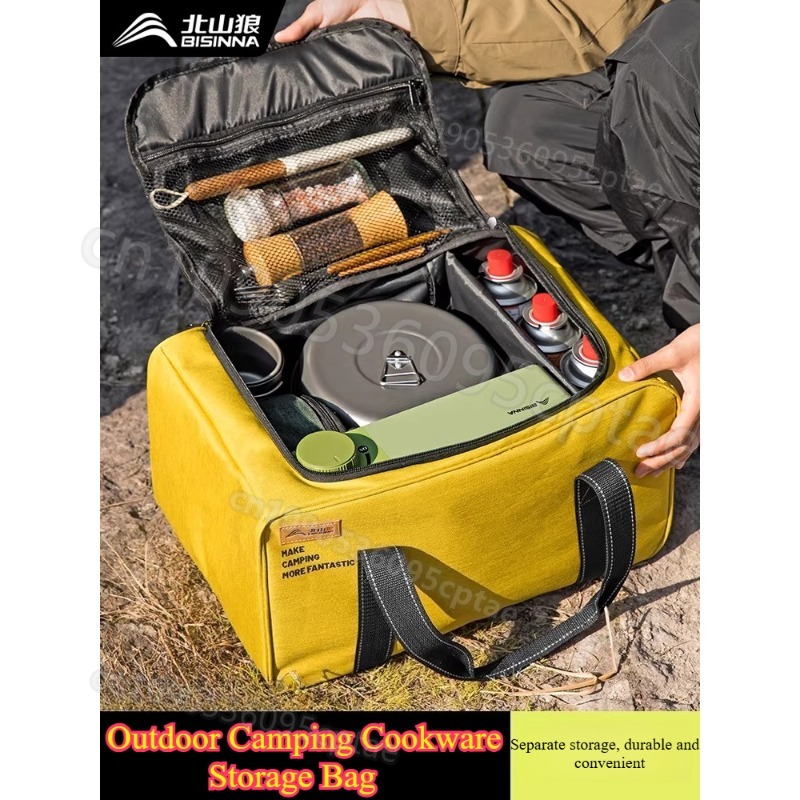 Portable Camping Cookware Set  - Outdoor Camping Kitchen Table ulasan dan harga