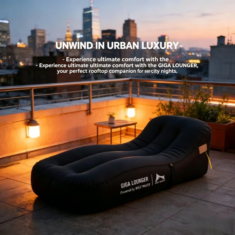 LXZ Automatic Inflatable Chair - Outdoor Camping Chairs ulasan dan harga