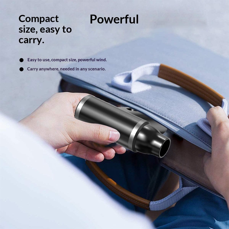 Portable High-Power Turbo Fan  - Outdoor Camping Ventilator ulasan dan harga