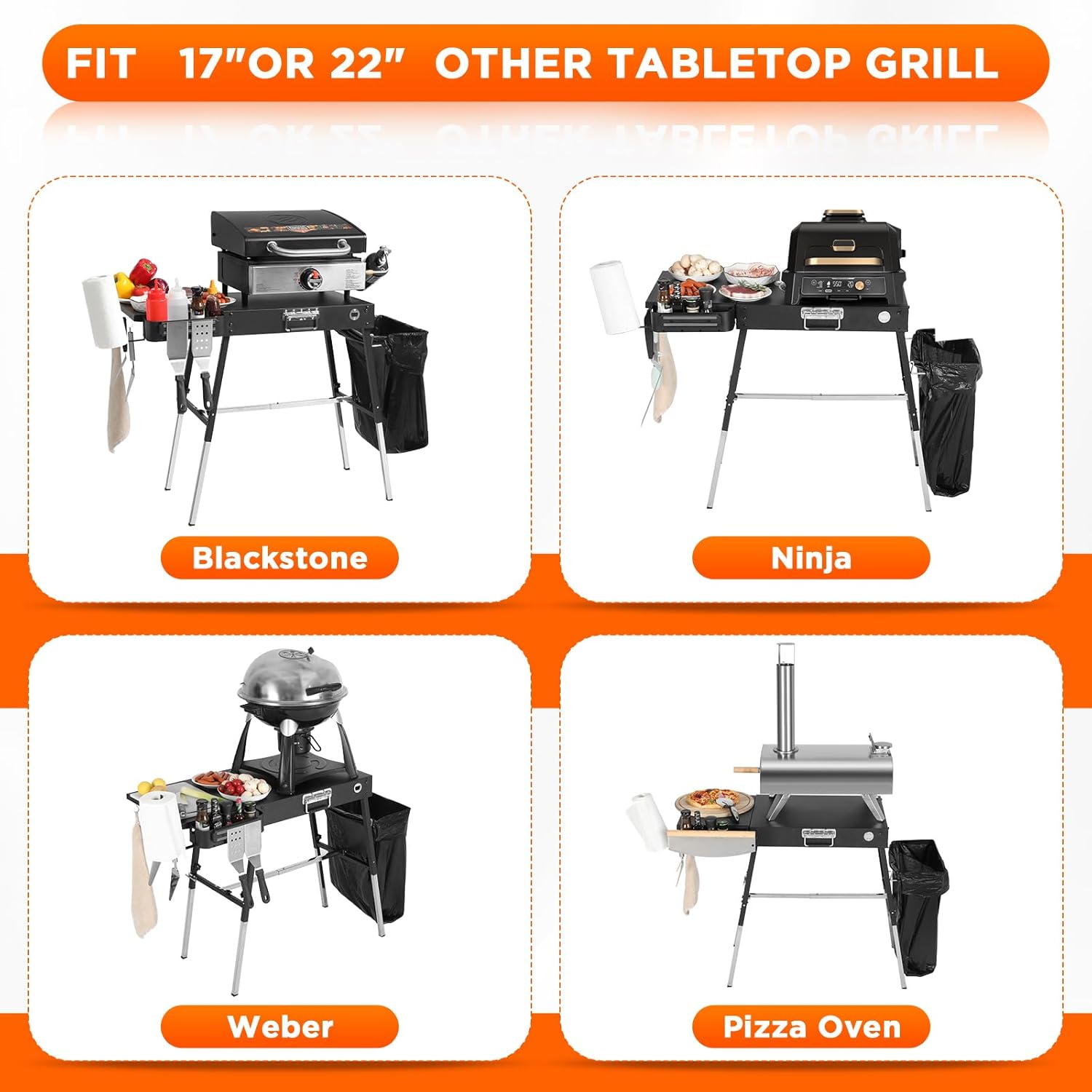 Outdoor Folding Grill Table, A - Outdoor Camping Griddle ulasan dan harga