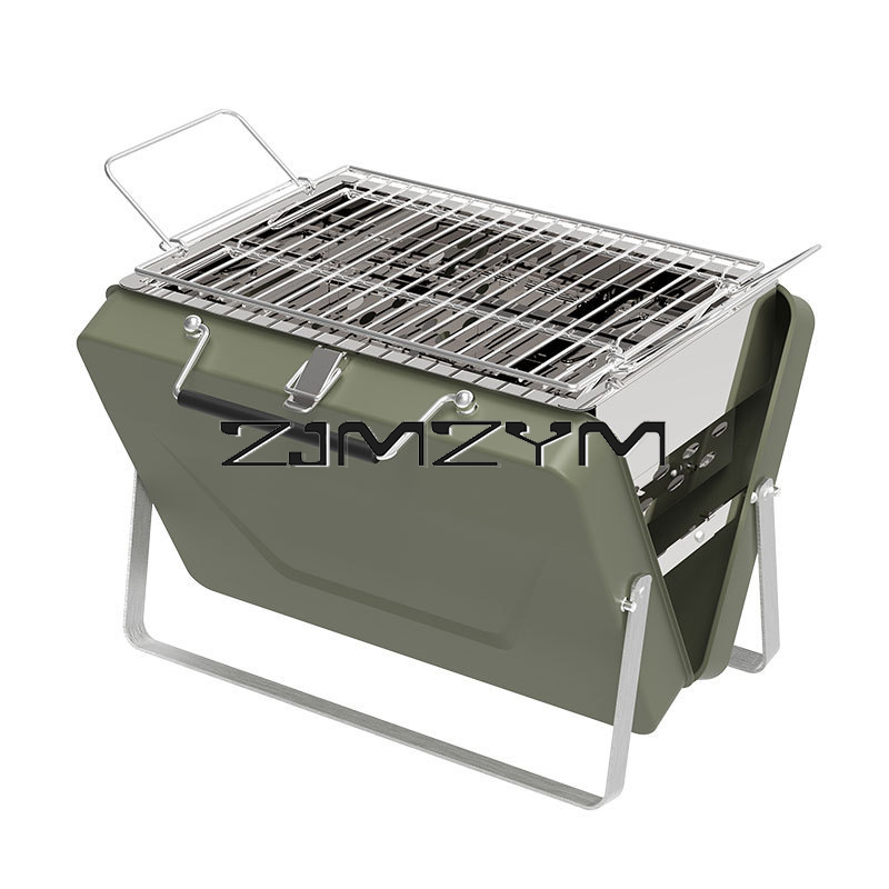Foldable Barbecue Grill Adjust - Outdoor Camping Griddle ulasan dan harga