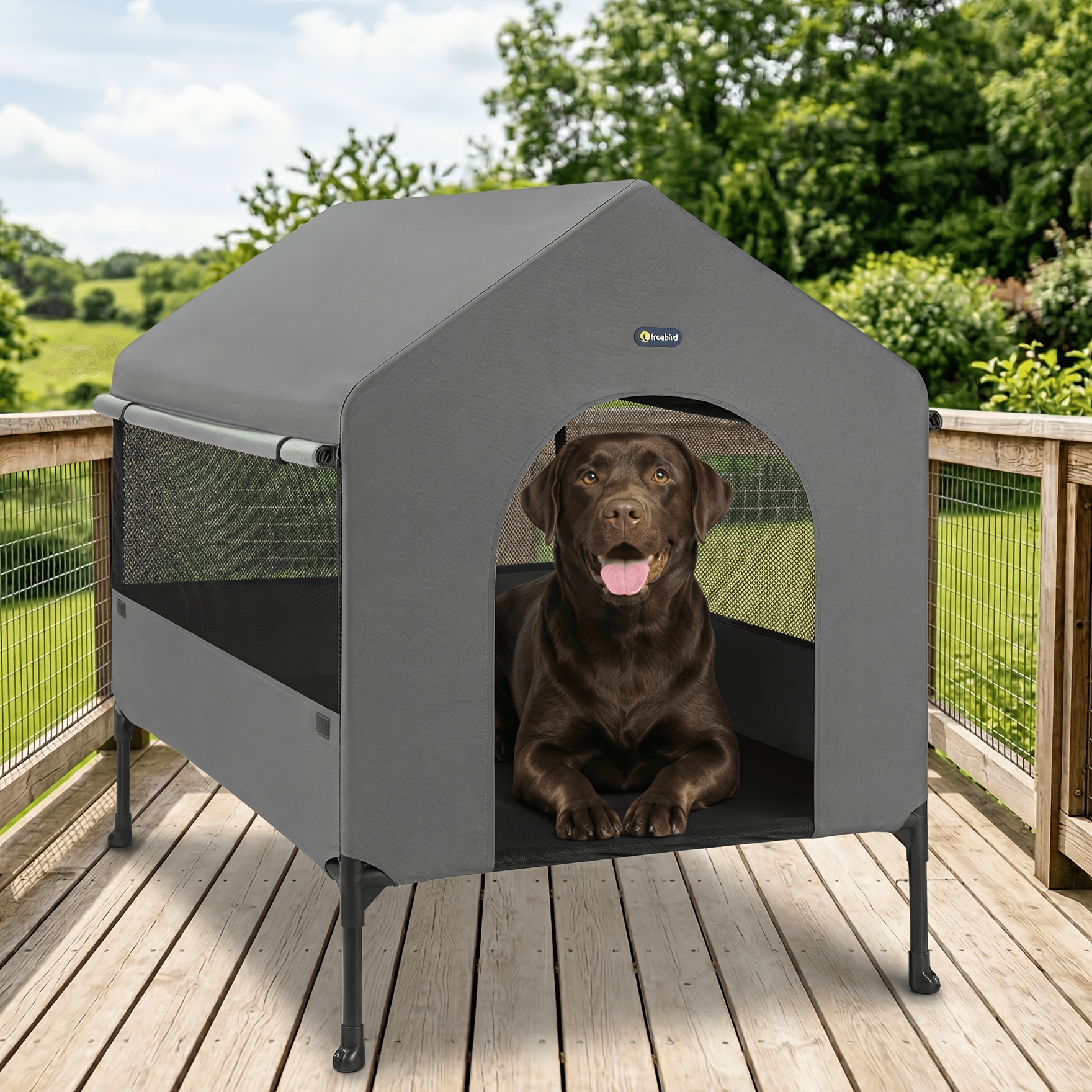 PawCozyBeds Outdoor Elevated D - Outdoor Camping Dog Bed ulasan dan harga
