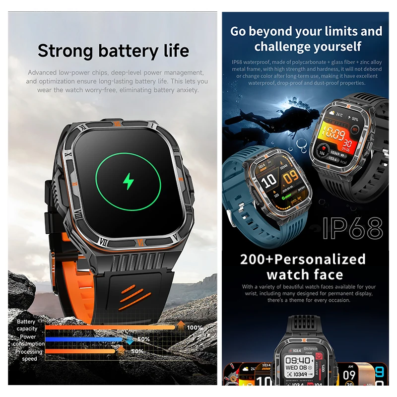 New 1100mAh Big Battery Smart  - Outdoor Camping Japan ulasan dan harga