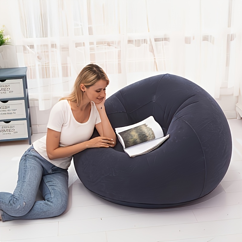 1pc Large Bean Bag Chair, Infl - Outdoor Camping Chairs ulasan dan harga