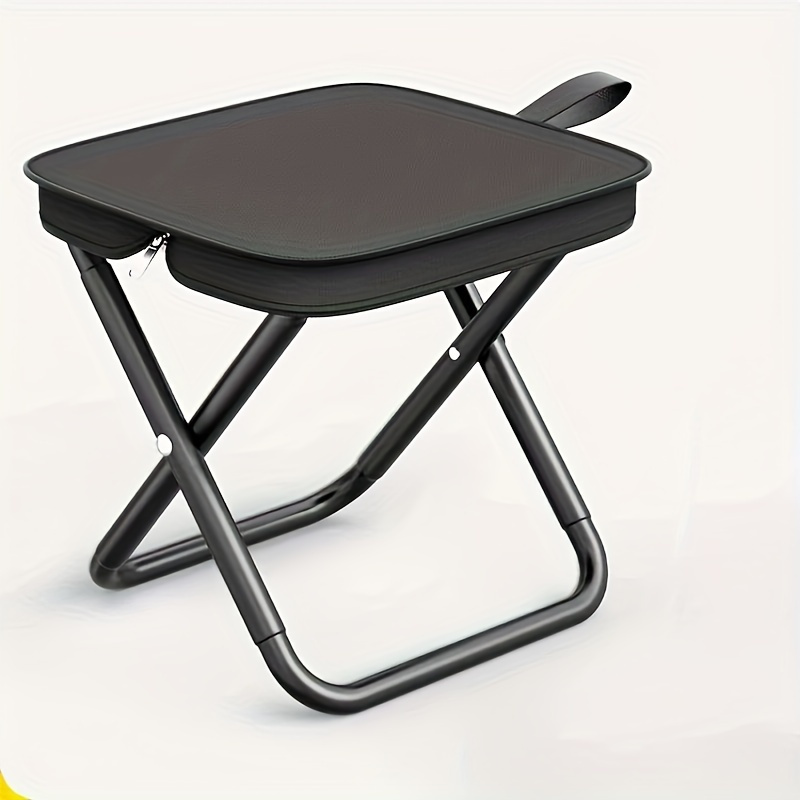 1pc Portable Folding Iron Allo - Outdoor Camping Chairs Folding ulasan dan harga