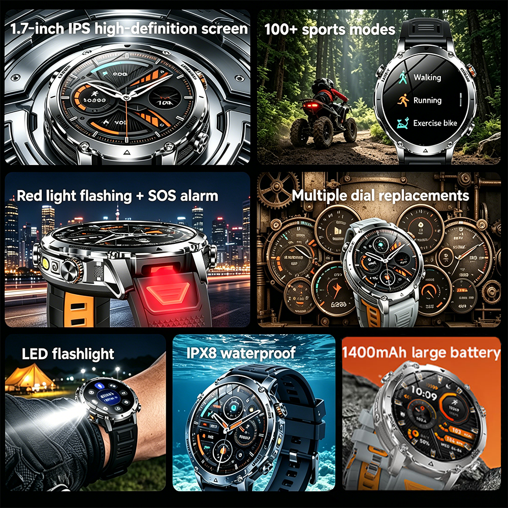 2026New Military Sports Smart  - Outdoor Camping Japan ulasan dan harga