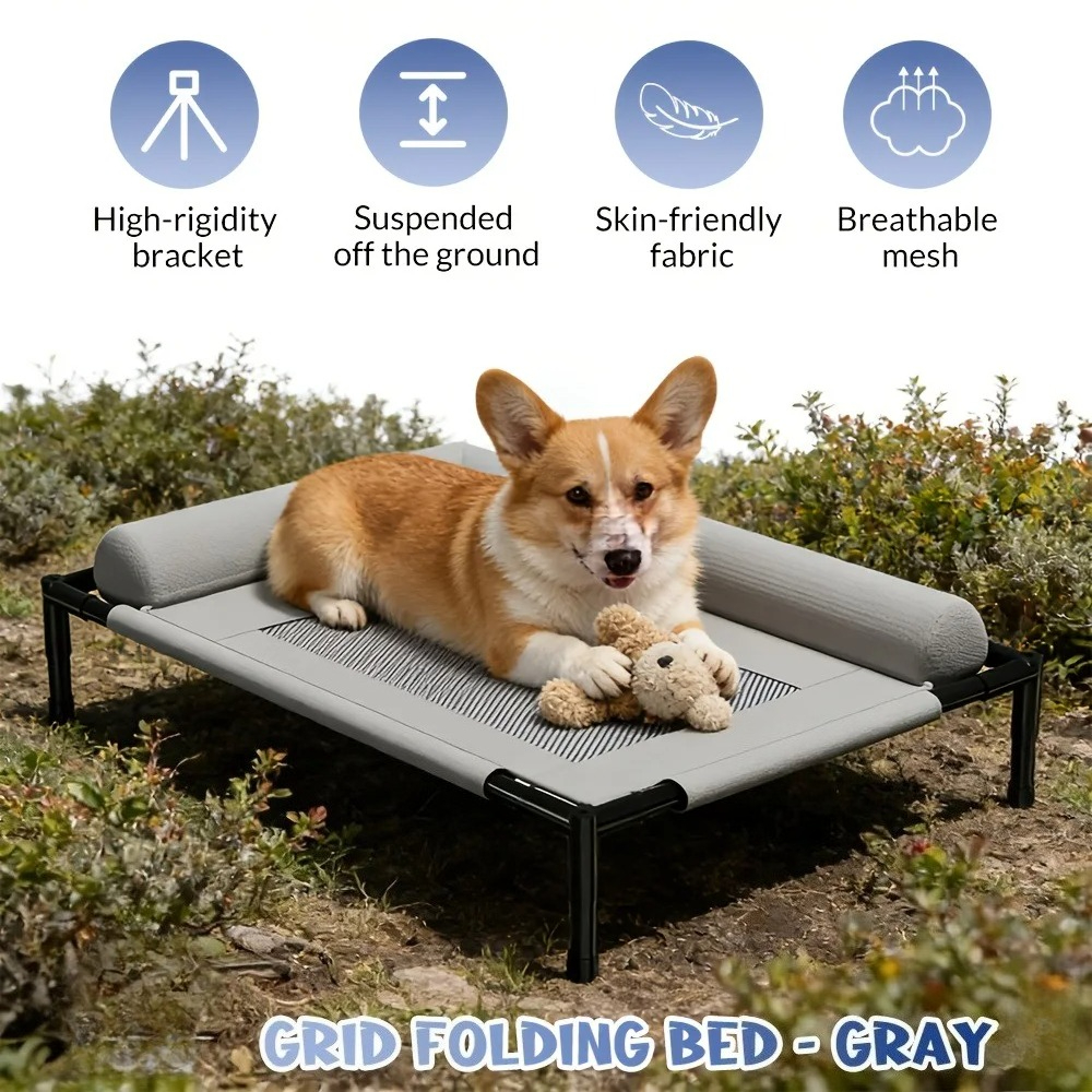 Detachable Waable Foldable Dog - Outdoor Camping Dog Bed ulasan dan harga